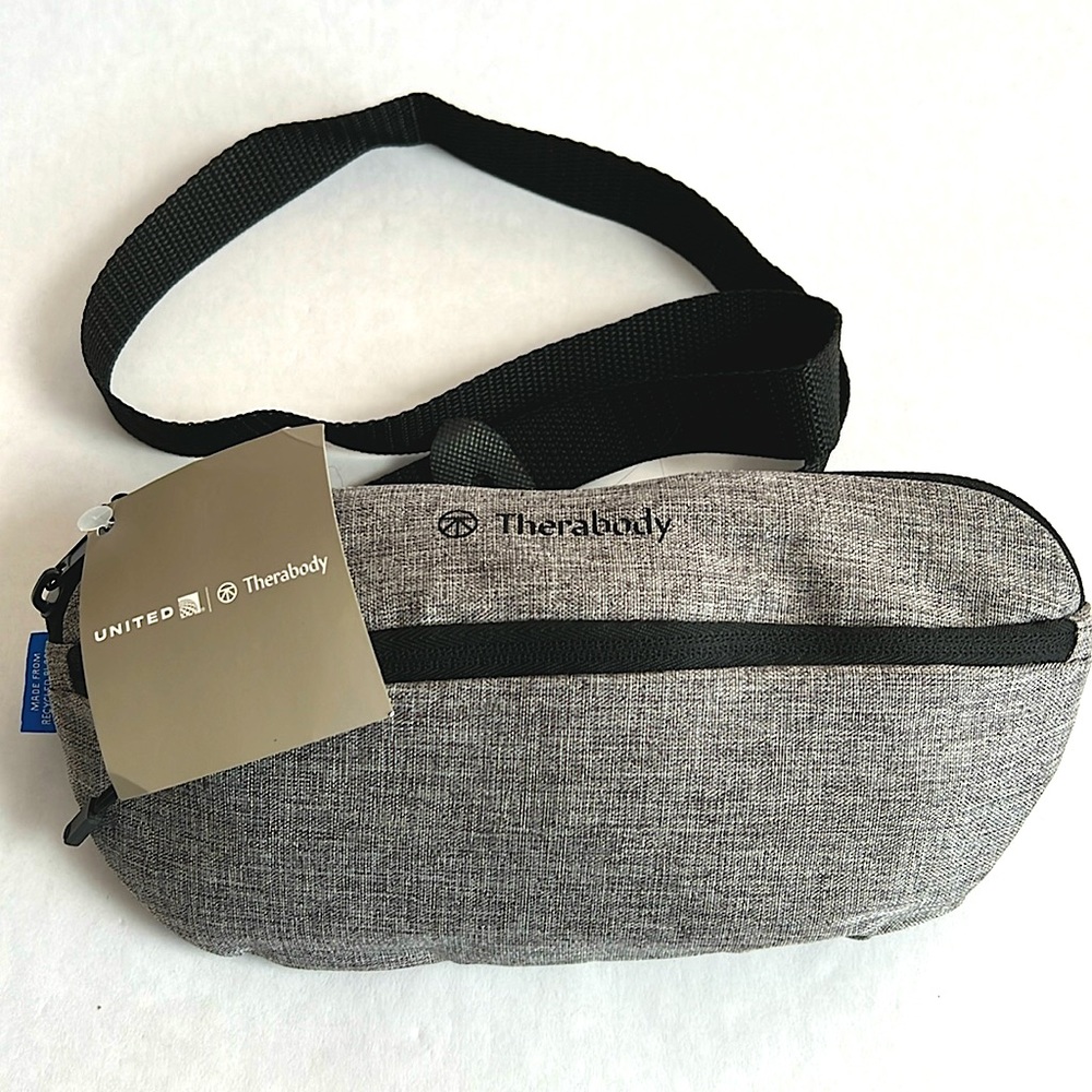 United Airlines Therabody Amenity / Fanny Bag NWT